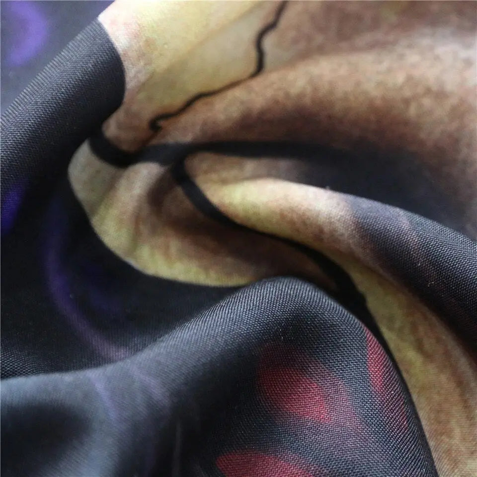 Tiger Shower Curtain flower Tiger-Universe