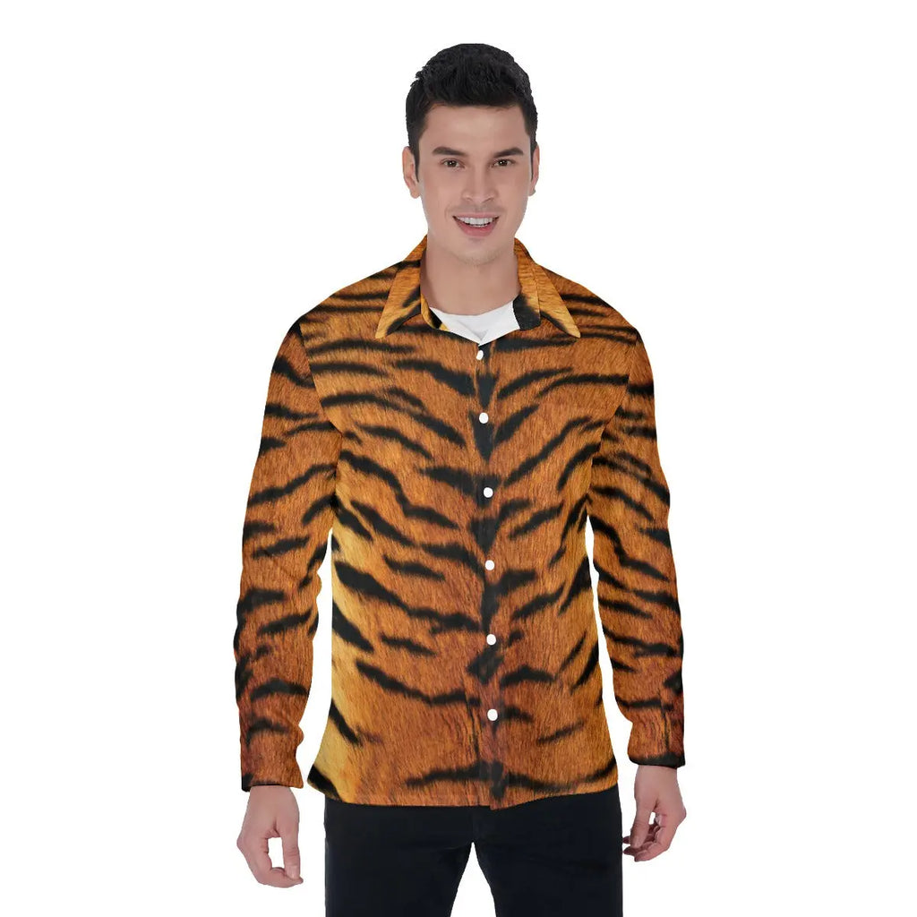 Tiger Stripe Shirt Long Sleeve | Tiger-Universe