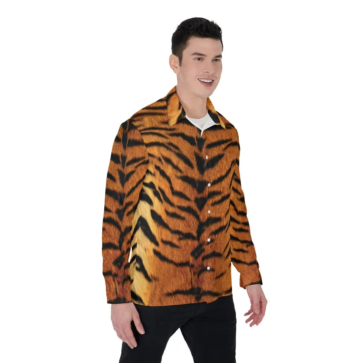 Yoycol Tiger Stripe Shirt Long Sleeve