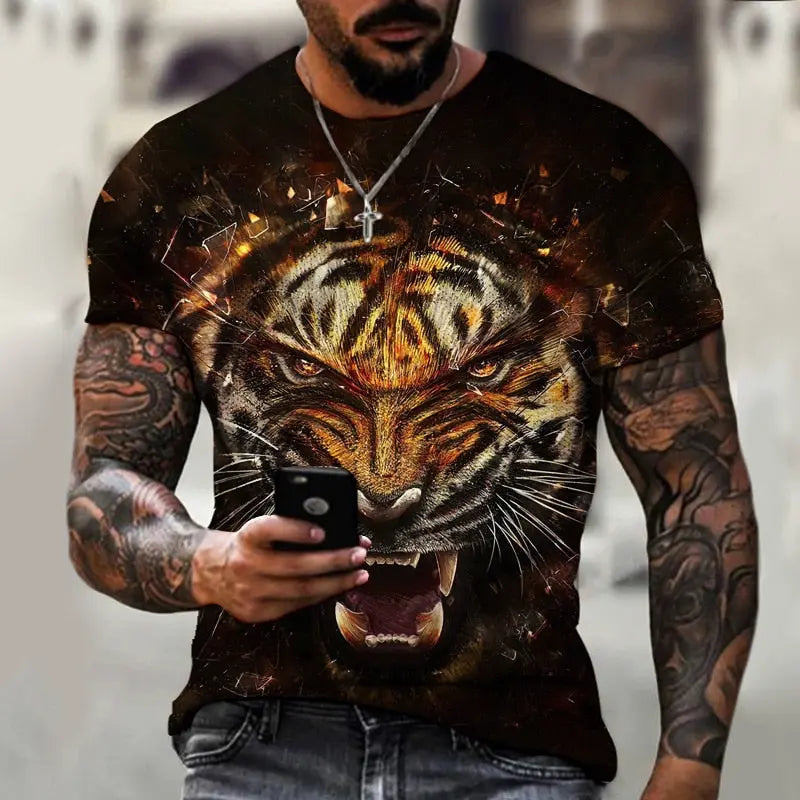 UNLEASHED 3D TIGER T-SHIRT Tiger-Universe