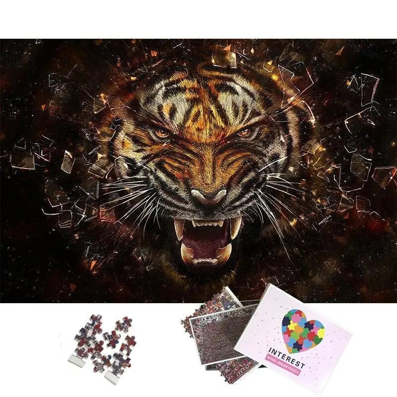 UNLEASHED TIGER 3D PUZZLE Tiger-Universe