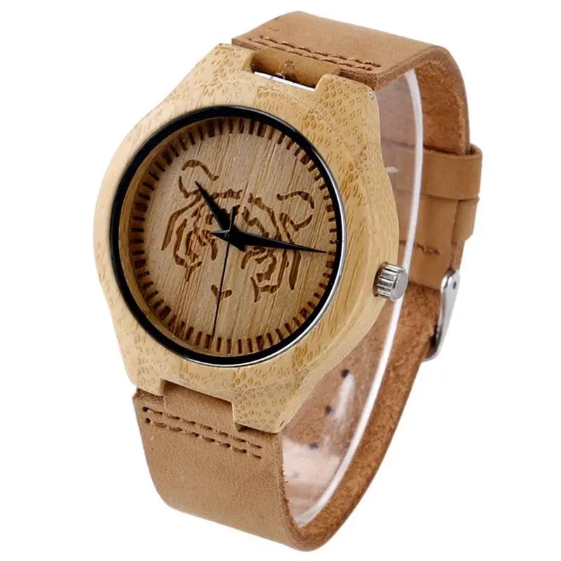 UNRUFFLED TIGER WATCH (WOOD) Tiger-Universe