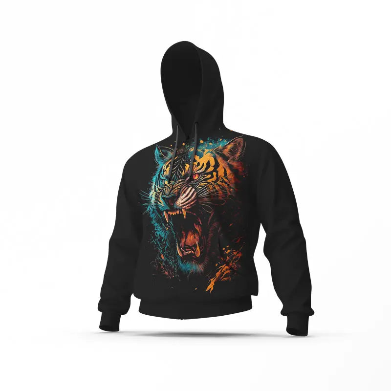WHITE MONSTER TIGER HOODIE Tiger-Universe