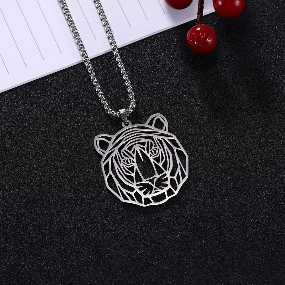 WHITE SERENITY TIGER NECKLACE Tiger-Universe