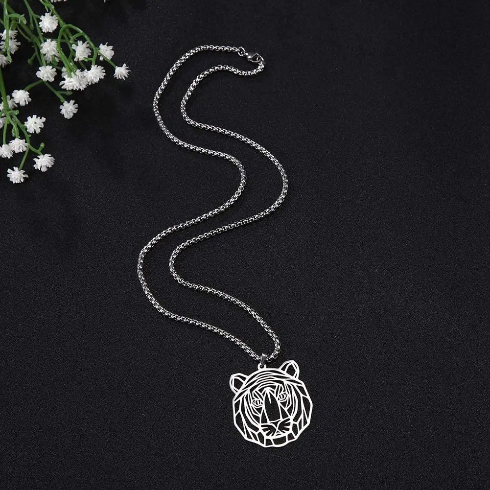 WHITE SERENITY TIGER NECKLACE Tiger-Universe