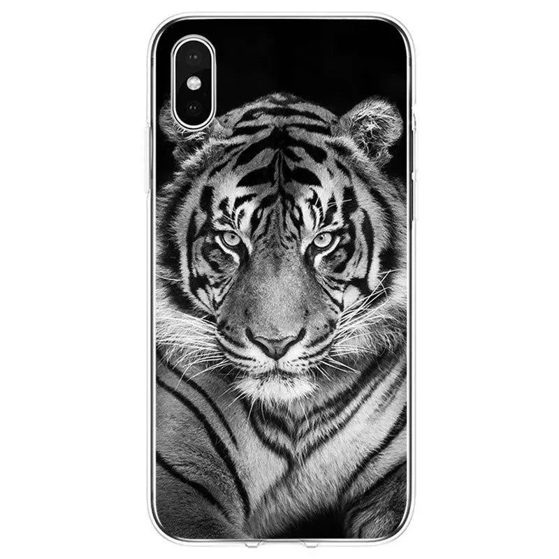 WHITE TIGER FACE PHONE CASE Tiger-Universe