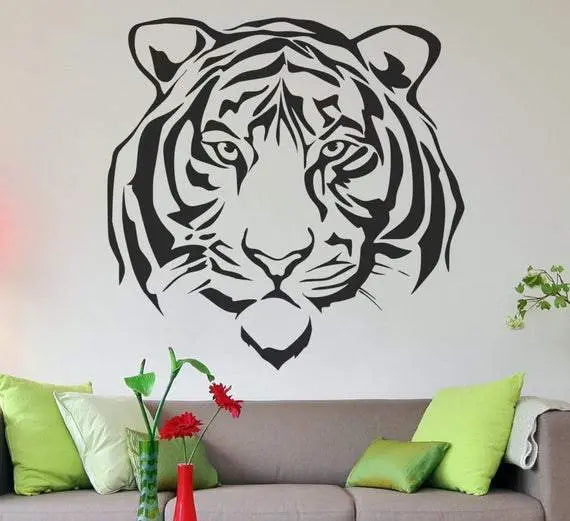WHITE TIGER WALL ART STICKER Tiger-Universe