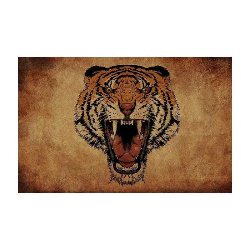 WILD ROAR TIGER PAINTING Tiger-Universe