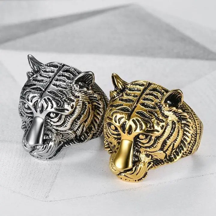 WISE TIGER HEAD RING Tiger-Universe