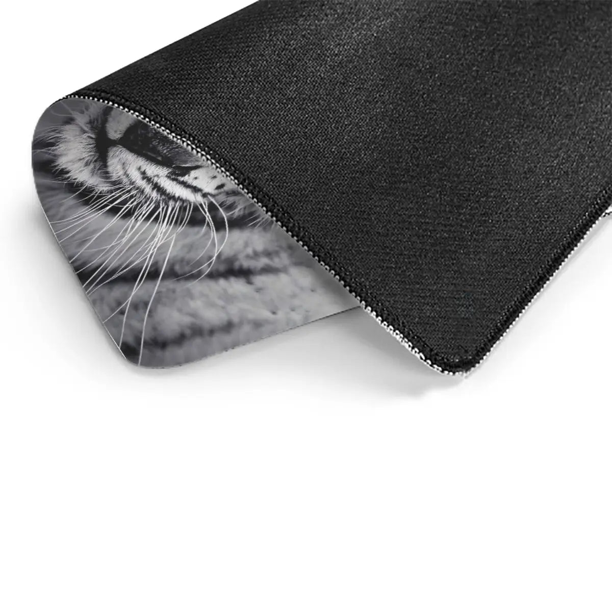 White Tiger Mouse Pad