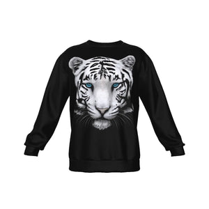 White Tiger Sweatshirt Yoycol