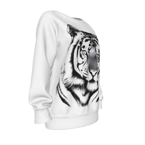Womens Tiger Sweatshirt Tiger-Universe